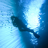 Theresa at Niihau Arches, 2008